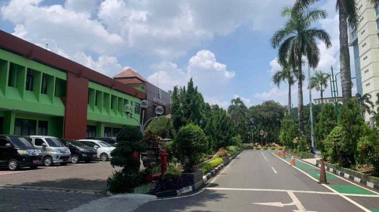 Suasana sunyi WFH perdana di Pemkot Bekasi, Rabu (1/4/2026)