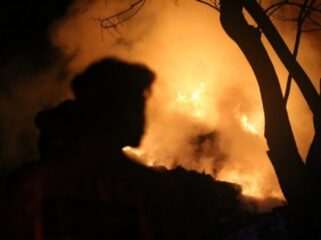 Kebakaran SPBE di cimuning, mustika jaya.