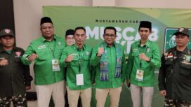 Jajaran Pengurus DPC PKB Kota Bekasi berfoto bersama usai mengikuti Muscab 2026.