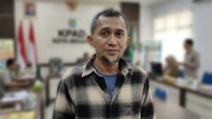 Ketua KPAD Kota Bekasi, Novrian.