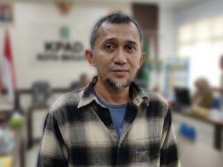 Ketua KPAD Kota Bekasi, Novrian.
