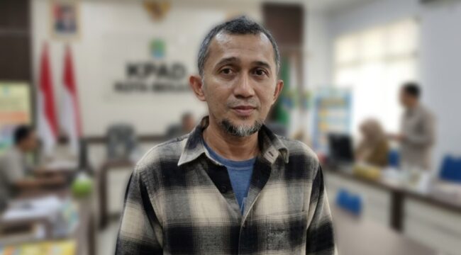 Ketua KPAD Kota Bekasi, Novrian.