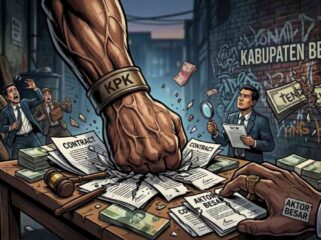 Ilustrasi kasus korupsi di Kabupaten Bekasi