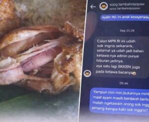 Respons tidak pantas admin SPPG di Pringsewu viral usai keluhan menu MBG. Simak kronologi, klarifikasi, dan pelajaran pentingnya.(Istimewa)