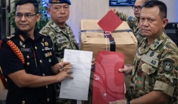 Kasus penyiraman air keras terhadap aktivis KontraS Andrie Yunus disidangkan. Oditurat Militer menyebut motif sementara diduga dendam pribadi.(istimewa)