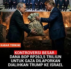 Dana Rp263 triliun untuk Gaza dilaporkan dialihkan ke Israel. Simak kronologi, sumber laporan, dan dampaknya bagi krisis kemanusiaan.(Istimewa)