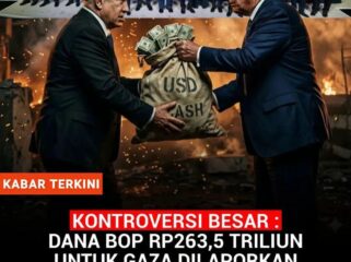 Dana Rp263 triliun untuk Gaza dilaporkan dialihkan ke Israel. Simak kronologi, sumber laporan, dan dampaknya bagi krisis kemanusiaan.(Istimewa)