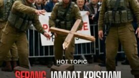 Israel membatasi akses ibadah Minggu Palma di Yerusalem, termasuk ke Gereja Makam Kudus. Pemimpin gereja memprotes kebijakan tersebut.(Istimewa)