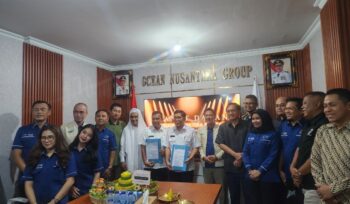 Charma Afrianto optimistis Pelabuhan Tanjung Carat di Sumatera Selatan menjadi hub internasional modern. Ocean Nusantara Group siap tarik investor dan kawal pembangunan.(Istimewa)