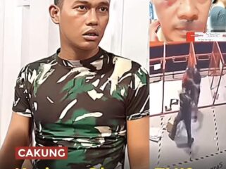 Viral kurir COD diduga dihajar oknum TNI di Cakung, Jakarta Timur. Insiden bermula saat paket tak diambil selama 20 menit hingga korban mengalami luka di wajah.(Istimewa)
