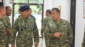 Danguskamla Koarmada II terima kunjungan Irjenal. (Foto: Pen Guskamla)