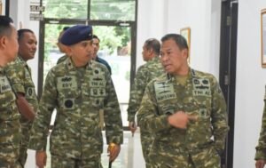 Danguskamla Koarmada II terima kunjungan Irjenal. (Foto: Pen Guskamla)