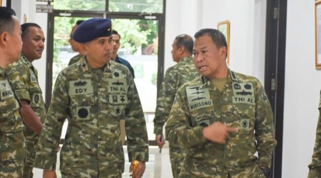 Danguskamla Koarmada II terima kunjungan Irjenal. (Foto: Pen Guskamla)