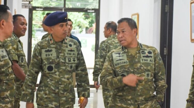 Danguskamla Koarmada II terima kunjungan Irjenal. (Foto: Pen Guskamla)