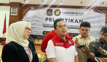 KAUP FHUP melantik pengurus 2026–2030, Sayuti Abubakar tekankan silaturahmi alumni dan pelatihan lulusan hukum, didukung sinergi kampus.(prabainsight.com)