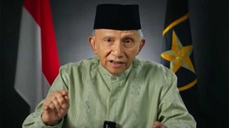 Partai Ummat menegaskan pernyataan Amien Rais soal Prabowo dan Teddy Indra Wijaya adalah sikap pribadi. Relawan Prabowo ancam tempuh jalur hukum.(Istimewa)