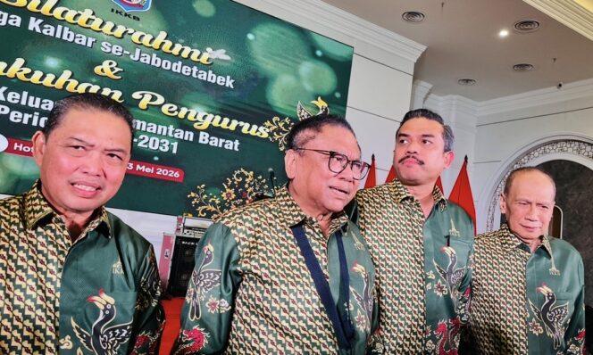 
					IKKB 2026 resmi dikukuhkan di Jakarta. OSO soroti 800 ribu warga Kalbar dan dorong kolaborasi ekonomi CPO hingga UMKM.(prabainsight.com)