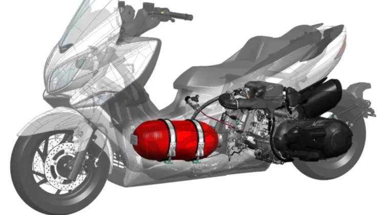 Toyota kembangkan skutik hidrogen berbasis Burgman dengan sistem tukar tabung, solusi praktis tanpa pengisian rumit dan berpotensi jadi kendaraan masa depan (istimewa)