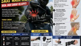 Tangan kesemutan saat naik motor bisa jadi tanda saraf kejepit di pergelangan atau leher. Kenali penyebab, gejala, dan cara mengatasinya sebelum genggaman melemah.
