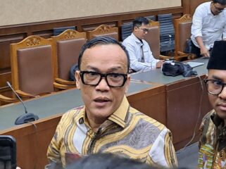 Mantan Wamenaker Immanuel Ebenezer alias Noel mengaku siap dihukum mati demi pemberantasan korupsi saat menjalani sidang pledoi kasus dugaan korupsi sertifikasi K3 di Kemnaker.(Istimewa)