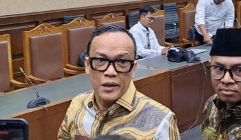 Mantan Wamenaker Immanuel Ebenezer alias Noel mengaku siap dihukum mati demi pemberantasan korupsi saat menjalani sidang pledoi kasus dugaan korupsi sertifikasi K3 di Kemnaker.(Istimewa)