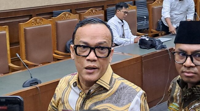 Mantan Wamenaker Immanuel Ebenezer alias Noel mengaku siap dihukum mati demi pemberantasan korupsi saat menjalani sidang pledoi kasus dugaan korupsi sertifikasi K3 di Kemnaker.(Istimewa)