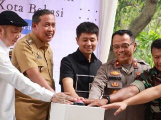 Momen prosesi peresmian ducting.