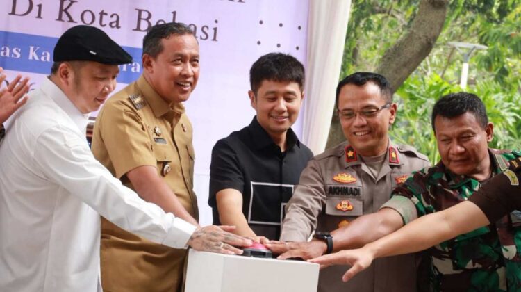 Momen prosesi peresmian ducting.