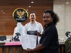 GMNI DKI Jakarta membawa amicus curiae ke MK dalam uji materi UU TNI. Mereka menilai perluasan peran TNI bisa membuka jalan kembalinya dwifungsi militer di ruang sipil.(Istimewa)