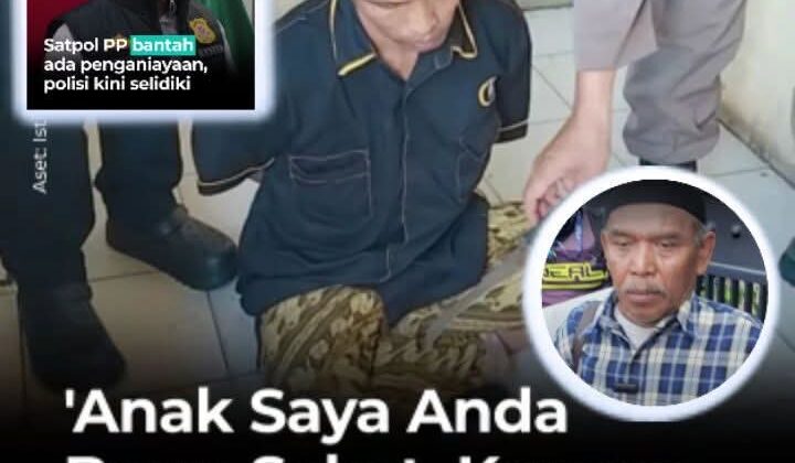 Kasus kematian Karim Sukma Satria di Padang memicu sorotan. Dijemput Satpol PP dalam kondisi sehat, korban pulang sebagai jenazah penuh luka lebam.(Istimewa)