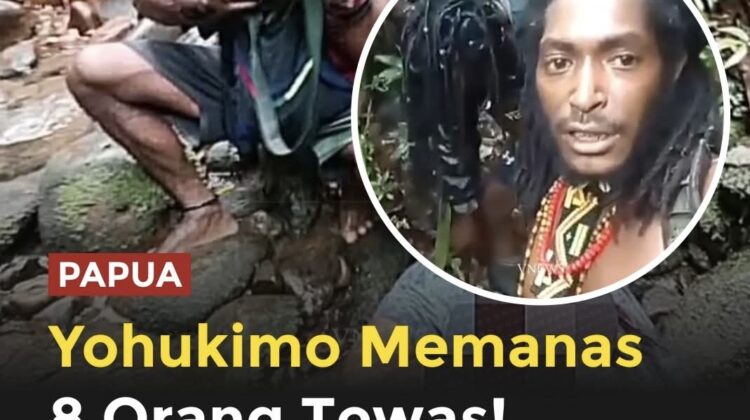 TPNPB OPM mengklaim menembak mati delapan orang di Yahukimo, Papua Pegunungan. Korban disebut anggota TNI-Polri yang menyamar sebagai pendulang emas ilegal.
