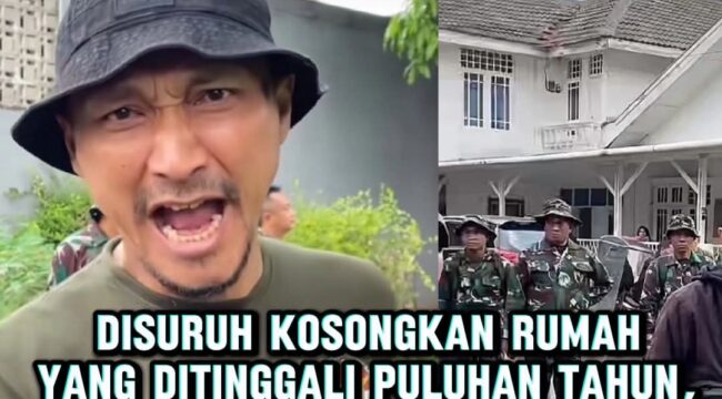 Penertiban rumah dinas TNI di Slipi ditunda setelah penolakan warga. Tanpa kompensasi dan relokasi, konflik hukum dan kemanusiaan kembali mencuat.(istimewa)
