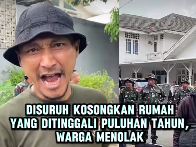 
					Penertiban rumah dinas TNI di Slipi ditunda setelah penolakan warga. Tanpa kompensasi dan relokasi, konflik hukum dan kemanusiaan kembali mencuat.(istimewa)