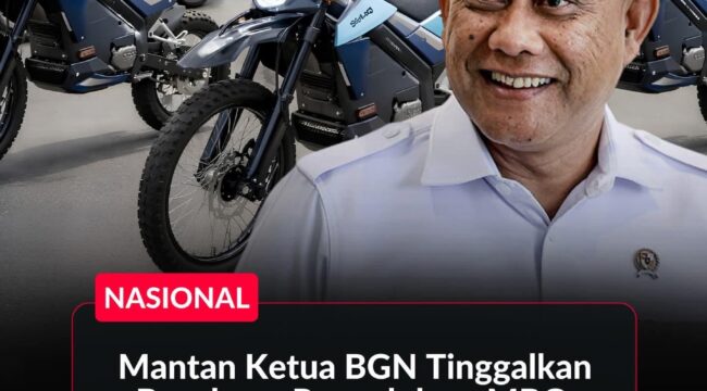 Kejagung mengungkap dugaan mark up dalam Program Makan Bergizi Gratis era Dadan Hindayana. Pengadaan motor listrik Rp1,03 triliun, tablet, sepatu, dan TV 75 inci menjadi sorotan penyidik.(Istimewa)