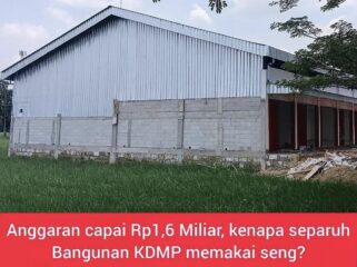 Foto: bangunan KDMP di Desa Pacul, dan Desa Sembung, Bojonegoro.(istimewa)