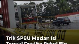 Satreskrim Polrestabes Medan mengungkap dugaan penyelewengan BBM di SPBU Jalan Gajah Mada. Bio Solar diduga dimasukkan ke tangki Dexlite selama sembilan bulan untuk meraup keuntungan.