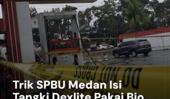 Satreskrim Polrestabes Medan mengungkap dugaan penyelewengan BBM di SPBU Jalan Gajah Mada. Bio Solar diduga dimasukkan ke tangki Dexlite selama sembilan bulan untuk meraup keuntungan.