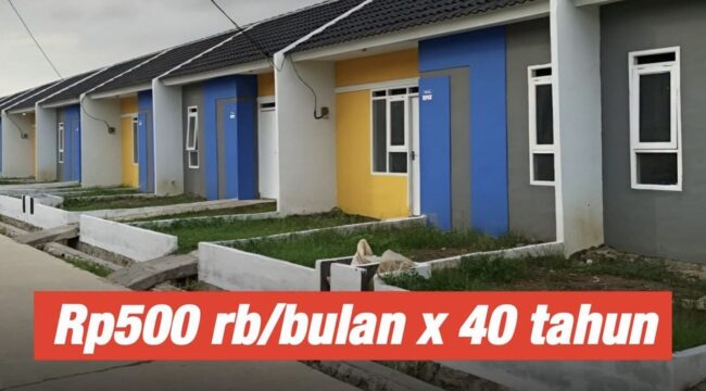 Pemerintah menyiapkan KPR subsidi dengan tenor hingga 40 tahun. BP Tapera memperkirakan cicilan hanya Rp500 ribu–Rp700 ribu per bulan dengan bunga tetap 5–6 persen.(istimewa)