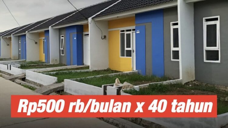 Pemerintah menyiapkan KPR subsidi dengan tenor hingga 40 tahun. BP Tapera memperkirakan cicilan hanya Rp500 ribu–Rp700 ribu per bulan dengan bunga tetap 5–6 persen.(istimewa)
