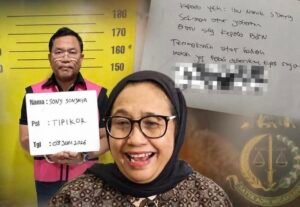 Unggahan mantan Wakil Kepala BGN Sony Sonjaya usai ditetapkan sebagai tersangka kasus dugaan korupsi MBG menjadi sorotan. Kalimat “terimakasih atas hadiah indah” memicu spekulasi publik.(istimewa)