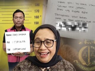 Unggahan mantan Wakil Kepala BGN Sony Sonjaya usai ditetapkan sebagai tersangka kasus dugaan korupsi MBG menjadi sorotan. Kalimat “terimakasih atas hadiah indah” memicu spekulasi publik.(istimewa)