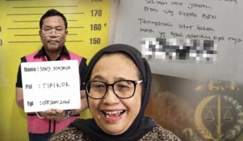 Unggahan mantan Wakil Kepala BGN Sony Sonjaya usai ditetapkan sebagai tersangka kasus dugaan korupsi MBG menjadi sorotan. Kalimat “terimakasih atas hadiah indah” memicu spekulasi publik.(istimewa)