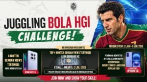 Pesta Bola HGI 2026 memberi kesempatan penggemar bertemu Luís Figo lewat kompetisi #JugglingBolaHGI. Ada iPhone 16, Redmi Note 15, dan pengalaman langka menanti.