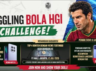 Pesta Bola HGI 2026 memberi kesempatan penggemar bertemu Luís Figo lewat kompetisi #JugglingBolaHGI. Ada iPhone 16, Redmi Note 15, dan pengalaman langka menanti.