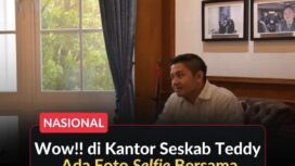Unggahan Kemensos mengenai pertemuan Mensos Syaifullah Yusuf dan Teddy Indra Wijaya menjadi sorotan. Warganet justru fokus pada foto Teddy bersama Prabowo dengan latar Menara Eiffel yang terpajang di ruang kerja.