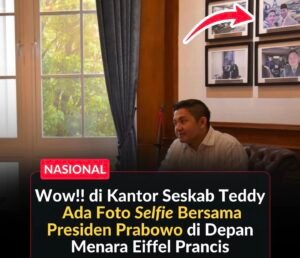 Unggahan Kemensos mengenai pertemuan Mensos Syaifullah Yusuf dan Teddy Indra Wijaya menjadi sorotan. Warganet justru fokus pada foto Teddy bersama Prabowo dengan latar Menara Eiffel yang terpajang di ruang kerja.
