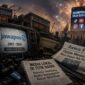 Jawapos TV resmi berhenti mengudara pada usia 19 tahun. Penutupan ini menambah daftar televisi dan radio daerah yang tumbang di tengah perubahan perilaku audiens dan dominasi platform digital.(AI/prabainsight.com)