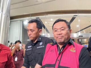 Mantan Wakil Kepala BGN Sony Sonjaya mengajukan Justice Collaborator dalam kasus dugaan korupsi SPPG. Kuasa hukum menyebut kliennya siap mengungkap nama-nama besar yang diduga terkait perkara tersebut.(istimewa)