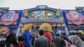 Rumah Indofood di Jakarta Fair 2026 hadir lebih meriah dengan konsep Urban Food Market. Ada duel masak Aldi Taher, Meet & Greet Persija, mabar e-sports hingga promo menarik.(istimewa)