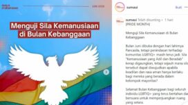 Universitas Indonesia menegaskan unggahan Pride Month SUMA UI bukan sikap resmi kampus. Di tengah polemik yang viral, UI melakukan evaluasi internal sementara alumni SUMA UI menyampaikan keberatan.(istimewa)